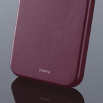 Hama Finest Sense, kryt pre Apple iPhone 14, umelá koža, bordový
