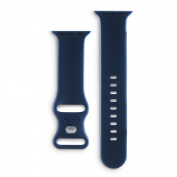 Hama Fantastic Feel, remienok pre Apple Watch 42/44/45/49 mm, silikónový, tmavomodrý Hama Fantastic Feel, remienok pre Apple Watch 42/44/45/49 mm, silikónový, tmavomodrý