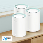 Cudy AC1200 Wi-Fi Mesh systém Gigabit, set 3 ks (M1300(3-Pack))