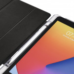 Hama Fold Clear, puzdro pre Apple iPad 10,2 (2019/2020/2021), s priečinkom na pero, čierne