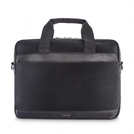 Hama Velvet, taška na notebook, 34-36 cm (13,3-14,1), zamatový materiál, čierna