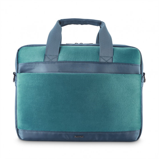 Hama Velvet, taška na notebook, 40-41 cm (15,6-16,2), zamatový materiál, petrolejová
