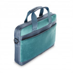 Hama Velvet, taška na notebook, 40-41 cm (15,6-16,2), zamatový materiál, petrolejová