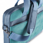 Hama Velvet, taška na notebook, 40-41 cm (15,6-16,2), zamatový materiál, petrolejová