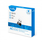 Cudy AC650 Wi-Fi USB sieťová karta, mini (WU650)