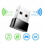 Cudy AC650 Wi-Fi USB sieťová karta, mini (WU650)