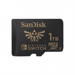 SanDisk Nintendo Switch micro SDXC, Zelda Edition 1 TB 100 MB/s A1 C10 V30 UHS-1 U4