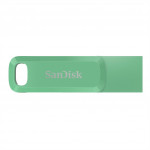 SanDisk Ultra Dual Drive Go USB Type- C, 150 MB/s 64 GB, absinthe zelená