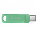 SanDisk Ultra Dual Drive Go USB Type- C, 400 MB/s 128 GB, absinthe zelená