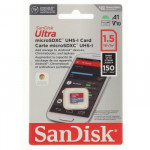 SanDisk Ultra microSDXC 1,5 TB (A1/UHS-I/150 MB/s) SanDisk Ultra microSDXC 1,5 TB (A1/UHS-I/150 MB/s)