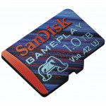 SanDisk GamePlay microSDXC UHS-I Card, 1 TB Gaming microSDXC, 190 MB/s, 130 MB