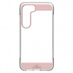 White Diamonds Air Protection, kryt pre Samsung Galaxy S23, priehľadný/ružový