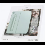 White Diamonds Folio, puzdro pre Apple iPad 10,9 (2022), šalviovozelené
