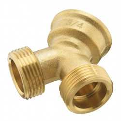 Xavax Y-rozbočovač prívodných hadíc, pre priemer 3,4 (26,9 mm), mosadzný