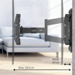 Hama nástenný držiak TV až 120, 800x600, pohyblivý, 100 kg