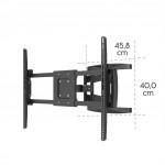 Hama nástenný držiak TV až 120, 800x600, pohyblivý, 100 kg