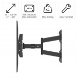 Hama nástenný držiak TV až 120, 800x600, pohyblivý, 100 kg