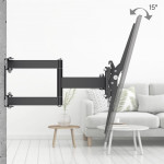 Hama nástenný držiak TV, pohyblivý, 400x400, 40 kg