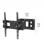 Hama nástenný držiak TV, pohyblivý, 400x400, 40 kg