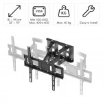 Hama nástenný držiak TV, pohyblivý, 400x400, 40 kg
