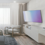 Hama nástenný držiak TV, pohyblivý, 600x400, 50 kg