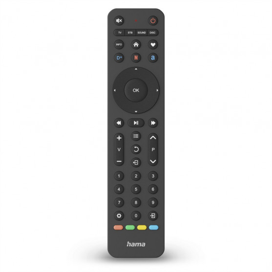 Hama univerzálny diaľkový ovládač 4v1 s funkciou učenia