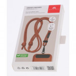 Black Rock Universal Lanyard, šnúrka na mobil, s karabínkou, 30-60 cm, hnedá