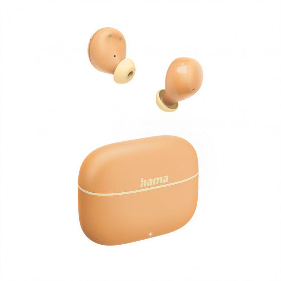 Hama Bluetooth slúchadlá Freedom Buddy II, štuple, oranžové