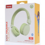 Hama Bluetooth slúchadlá Freedom Lit III, on-ear, zelené