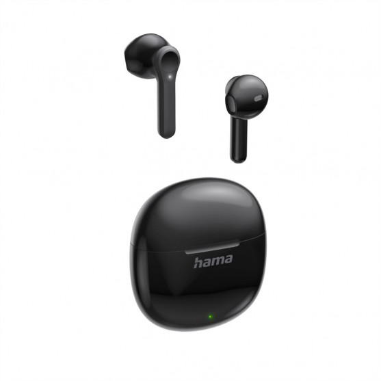Hama Bluetooth slúchadlá Action One, kôstky, čierne