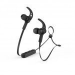 Hama Bluetooth štupľové slúchadlá Freedom Run III, čierne