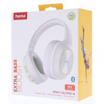 Hama Bluetooth slúchadlá Spirit Calypso III, uzavreté, biele