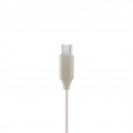 Hama USB-C slúchadlá s mikrofónom Calm, mini štuple, béžové Hama USB-C slúchadlá s mikrofónom Calm, mini štuple, béžové