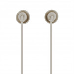 Hama USB-C slúchadlá s mikrofónom Calm, mini štuple, béžové Hama USB-C slúchadlá s mikrofónom Calm, mini štuple, béžové