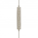 Hama USB-C slúchadlá s mikrofónom Calm, mini štuple, béžové Hama USB-C slúchadlá s mikrofónom Calm, mini štuple, béžové