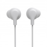 Hama USB-C slúchadlá s mikrofónom Curly, štuple, biela