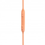 Hama USB-C slúchadlá s mikrofónom Curly, štuple, oranžová