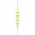 Hama USB-C slúchadlá s mikrofónom Fun C, uzavreté, zelené