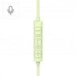 Hama USB-C slúchadlá s mikrofónom Fun C, uzavreté, zelené