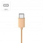 Hama USB-C slúchadlá s mikrofónom Fun C, uzavreté, oranžové Hama USB-C slúchadlá s mikrofónom Fun C, uzavreté, oranžové