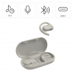Hama Bluetooth slúchadlá Spirit Open, open-ear, klip, béžová Hama Bluetooth slúchadlá Spirit Open, open-ear, klip, béžová