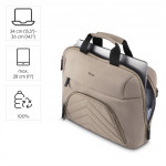 Hama Premium Lightweight, taška na notebook, 34-36 cm (13,3-14,1), recyklovaný PET, béžová