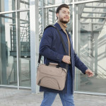 Hama Premium Lightweight, taška na notebook, 34-36 cm (13,3-14,1), recyklovaný PET, béžová