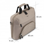 Hama Premium Lightweight, taška na notebook, 40-41 cm (15,6-16,2“), recyklovaný polyester, béžová