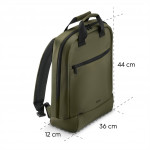 Hama Ultra Lightweight, ruksak na notebook, do 41 cm (16,2), recyklovaný polyester, olivovozelený