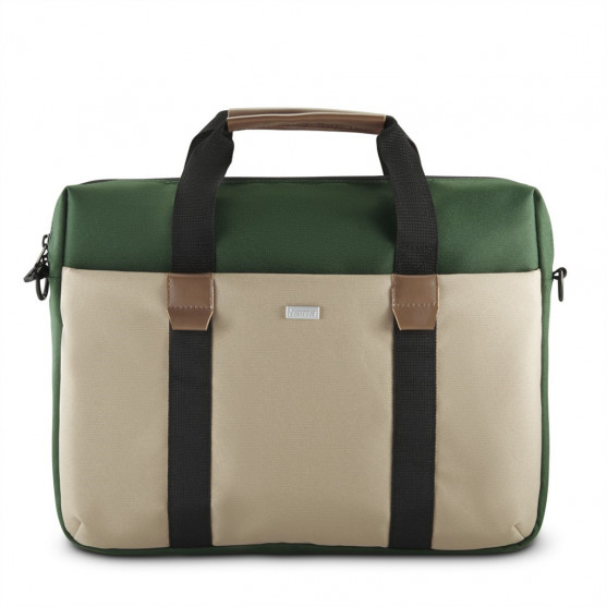 Hama Silvan, taška na notebook, pre 40-41 cm (15,6-16,2), recyklovaný polyester, béžová/zelená