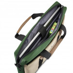 Hama Silvan, taška na notebook, pre 40-41 cm (15,6-16,2), recyklovaný polyester, béžová/zelená
