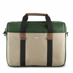 Hama Silvan, taška na notebook, pre 40-41 cm (15,6-16,2), recyklovaný polyester, béžová/zelená