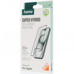 Hama Super Hybrid, nerozbitné ochranné sklo na displej pre Apple iPhone 15, licencia D3O