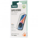 Hama Super Hybrid, ochranné sklo na displej pre Apple iPhone 13/13 Pro/14, licencia D3O